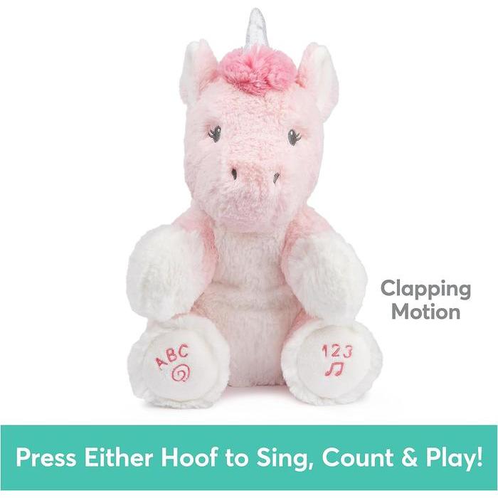 Best Seller Gund - Original Animated Alora Unicorn Abc 123