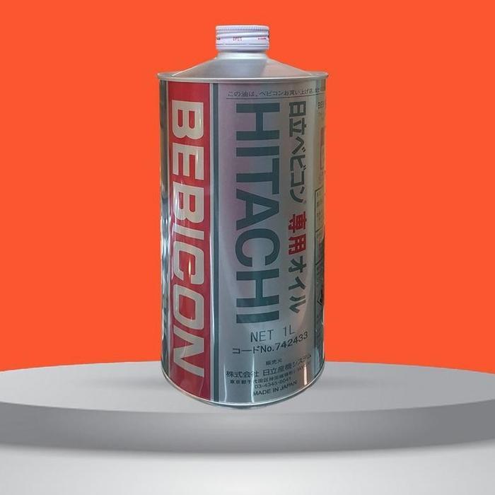 TERLARISS HITACHI BEBICON COMPRESSOR OIL - OLI KOMPRESOR BEBICON HITACHI 1 LITER