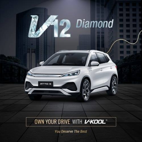 VKOOL Kaca Film SKKB X05 BYD ATTO 3 | Diamond Series