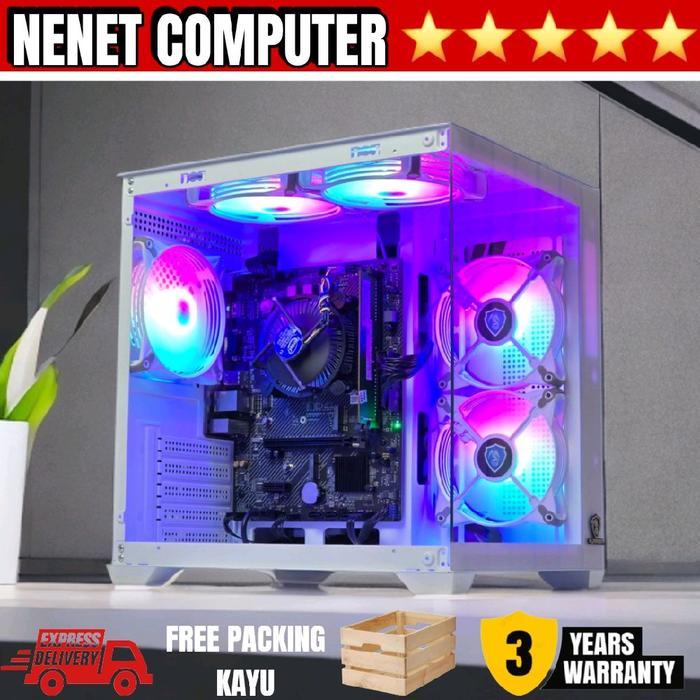 CPU PC Rakitan Core i7 7700 - i7 6700 - i5 7500 8GB SSD - PC Office Admin
