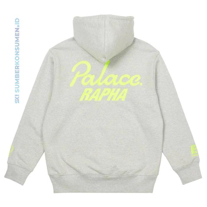 Rapha + Palace EF Hoodie Grey Marl / Genderless Jacket Men Women