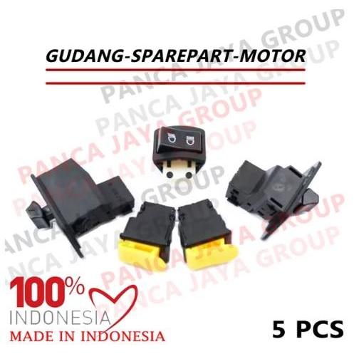 TOMBOL LAMPU KLAKSON SEN ON OFF DIM STARTER SANEX QJ 50 QJ50 QTD STAR READY STOCK