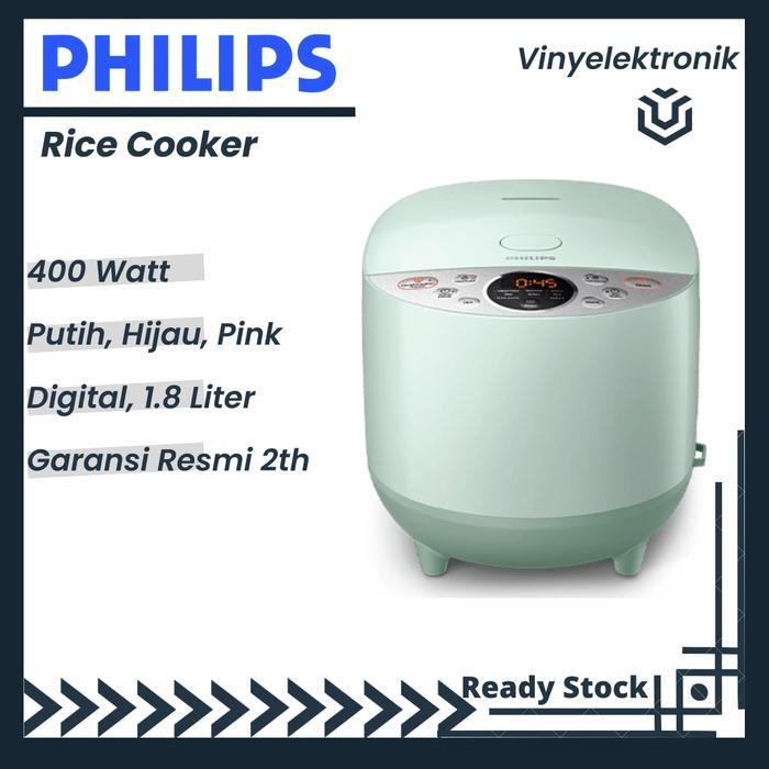 "" PHILIPS MAGIC COM RICE COOKER DIGITAL HD4515/33 HD 4515/33 1.8L Ori