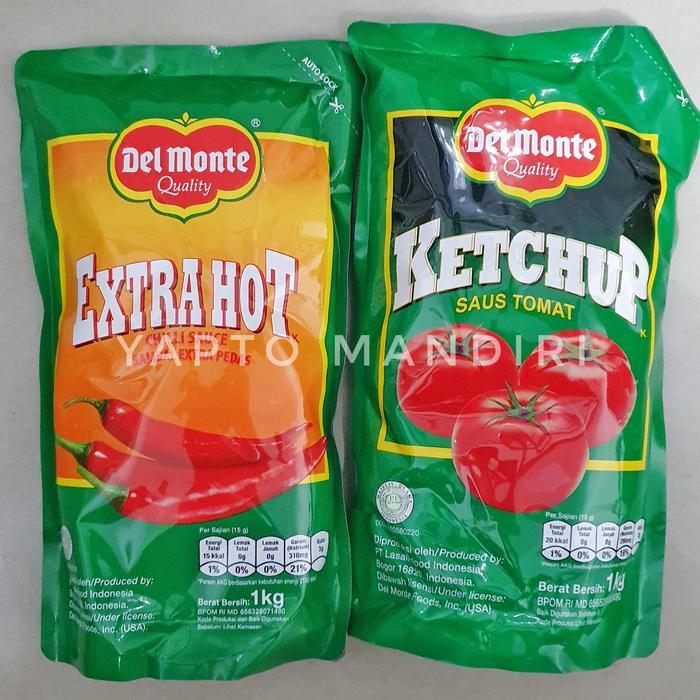 " DELMONTE Sambal/Saos Tomat 1KG Refill