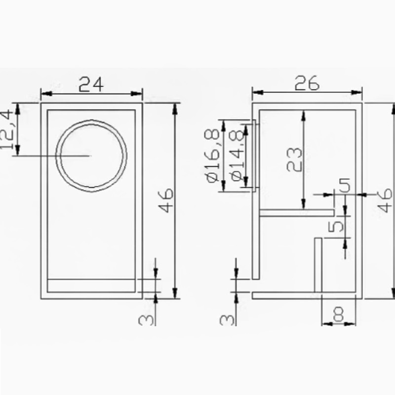 F-6 FULL RANGE SPEAKER 6.5-INCH SPEAKER HIGH TEMPERATURE HIFI SPEAKER 1 PAIR
