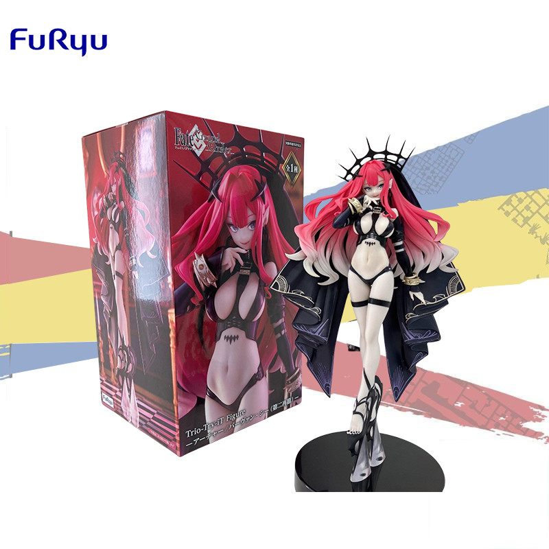 In Stock FuRyu FateGrand Order TrioTryiT Figure Fairy Knight TristanBaobhan Sith Anime Action