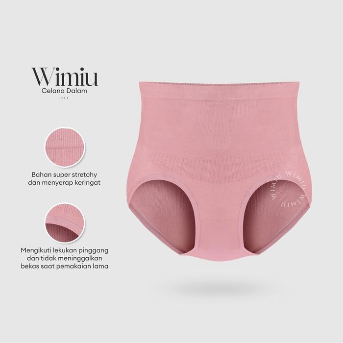 > Wimiu Celana Dalam Korset Jumbo Panty CD Korset Maxi Premium Wanita Perempuan Katun Cewek 300078