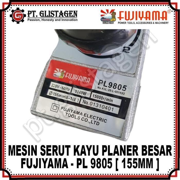 Fujiyama Pl9805 Mesin Planer Sugu Serut Ketam Kayu Besar 150Mm