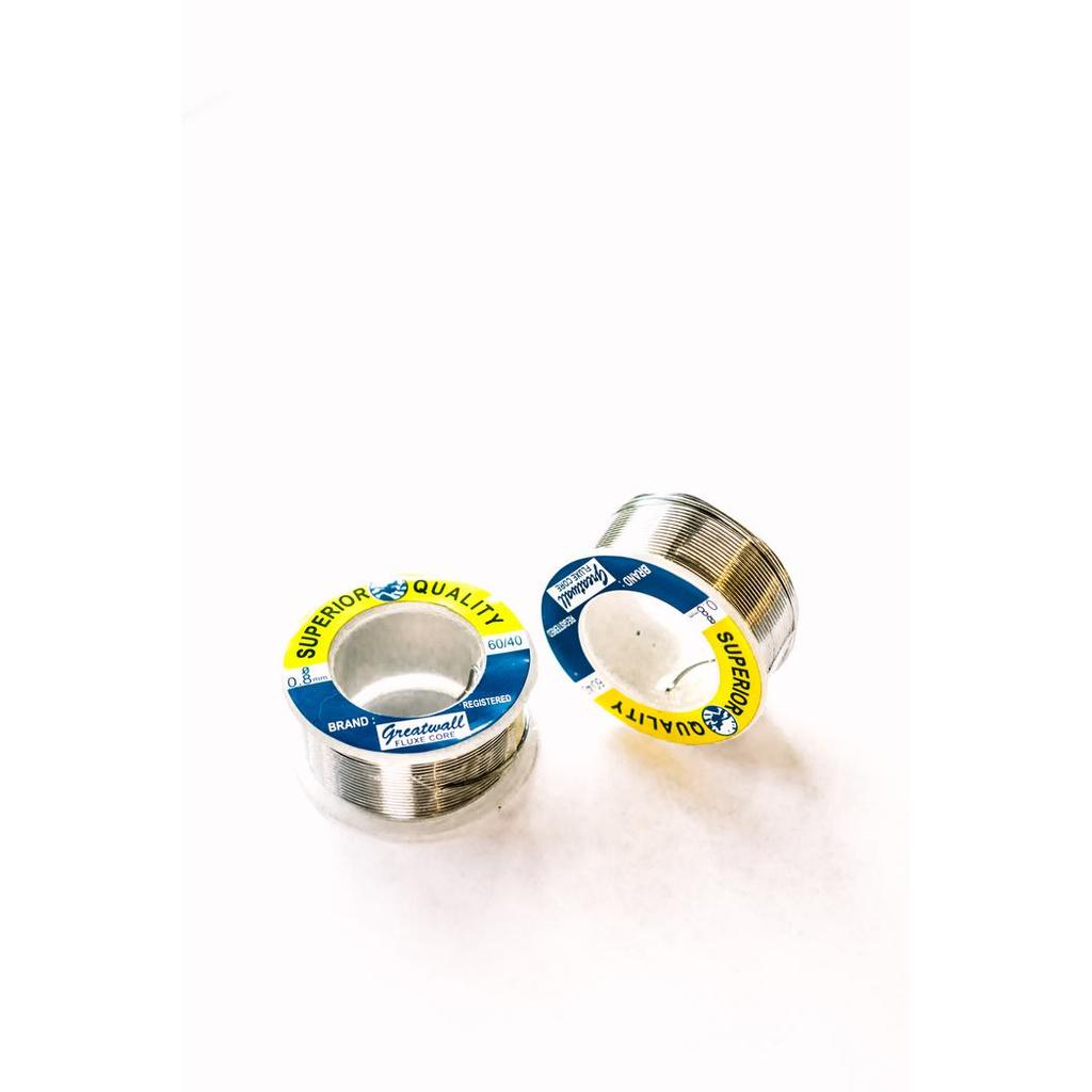 [] Timah Solder Wire Cap Greatwall 60% Roll Kecil