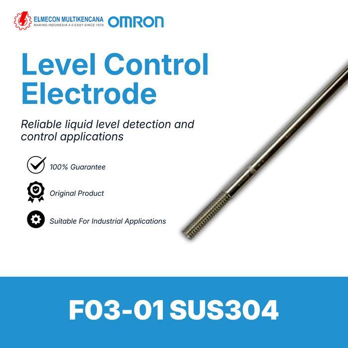 Omron Stik Elektrode F03-01 SUS304 untuk WLC Tipe 61F