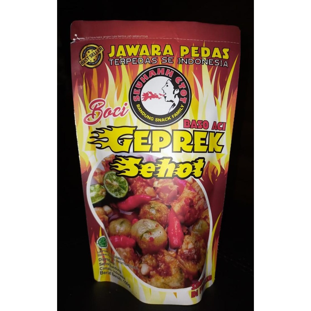 

New Baso aci boci sehot geprek terpedas termurah seIndonesia