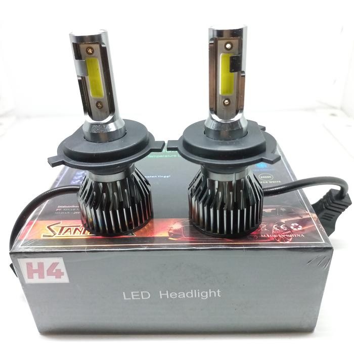 Ready Lampu Mobil - Bohlam H4 LED 12V - STANLEE