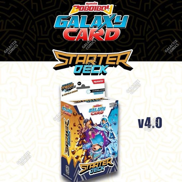 (Best) NEW  BoBoiBoy Galaxy Card Starter Deck - 23 Cards + 1 Battle Arena - Version 1.0 2.0 3.0