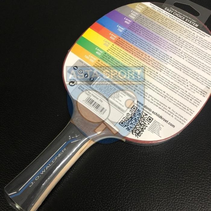 DONIC Waldner Line 700 Bet Jadi Bola Pingpong indoor Level 700 ATTACK Spin 70 Speed 80 Control 60