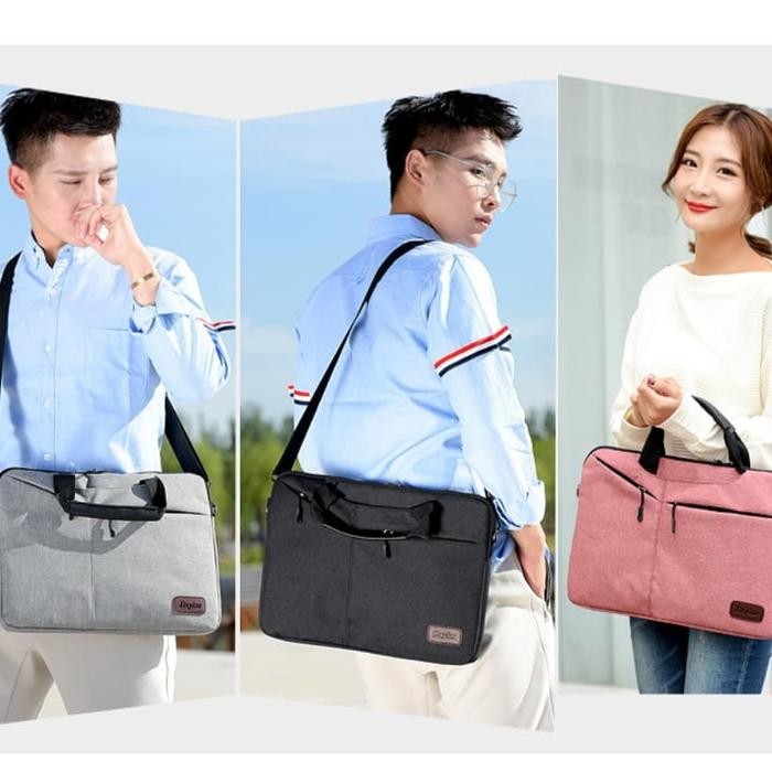 ASLI TAS MACBOOK/ TAS LAPTOP/TABLET 14 INCH TYPE 909/TAS SELEMPANG LAPTOP READY STOCK