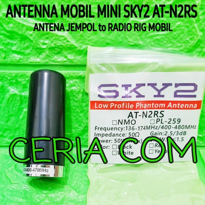 ANTENA MINI DUALBAND ANTENA RADIO RIG MOBIL MINI DUALBAND MURAH