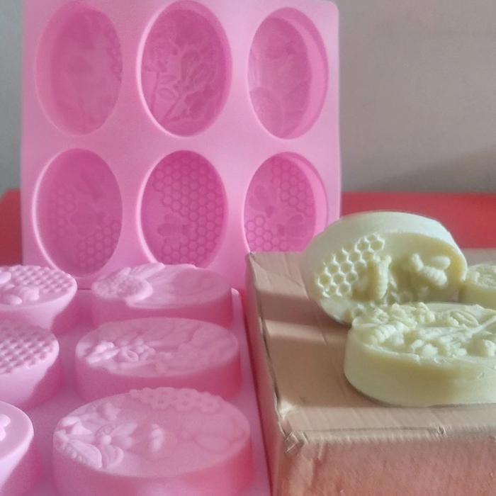 Cetakan sabun homemade silikon