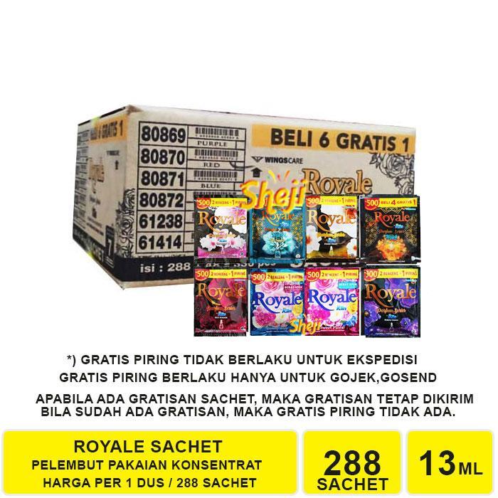 1 DUS ISI 288 SACHET ROYALE PEWANGI SOFTERNER SACHET