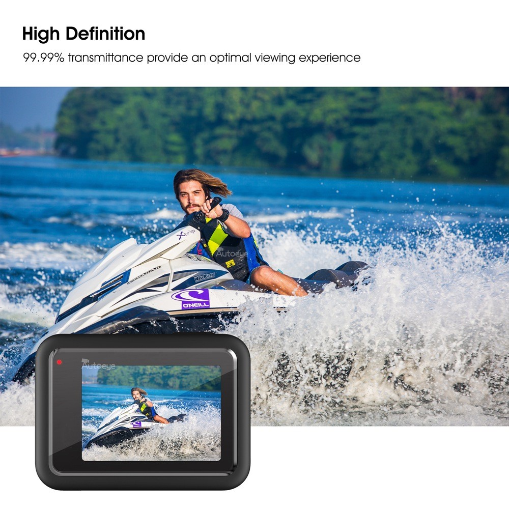 Tempered Glass Screen Protector Cover Case for GoPro Hero 8 Black Lens Protection Protective Film Go