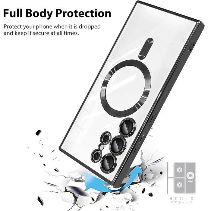 Bunso Argus Soft Case For Samsung Galaxy S25 Ultra Edge Plus Fe S24 S23 S22 S21 5G Clear Magsafe