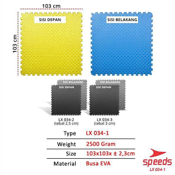 Speeds - Speeds Matras Eva Beladiri Matras Arena Silat Matras Karate Taekwondo Matras Puzzle Alas