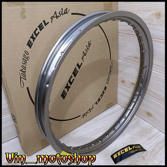 Velg Takasago Excel Asia Ring 17 140 / 160 / 185 / 215 Titanium Hole 36 Harga satuan