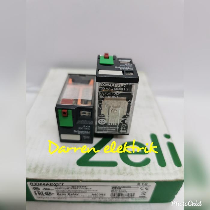 Relay Schneider Rxm4Ab2P7, 230Vac