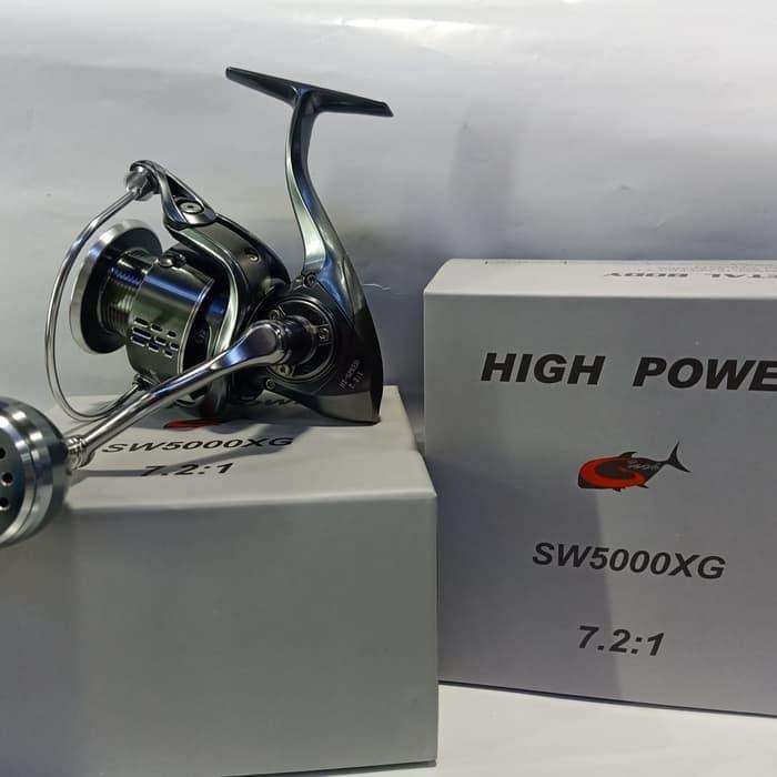 Reel Spinning Gtech High Power SW 5000XG Power Handle Best Quality