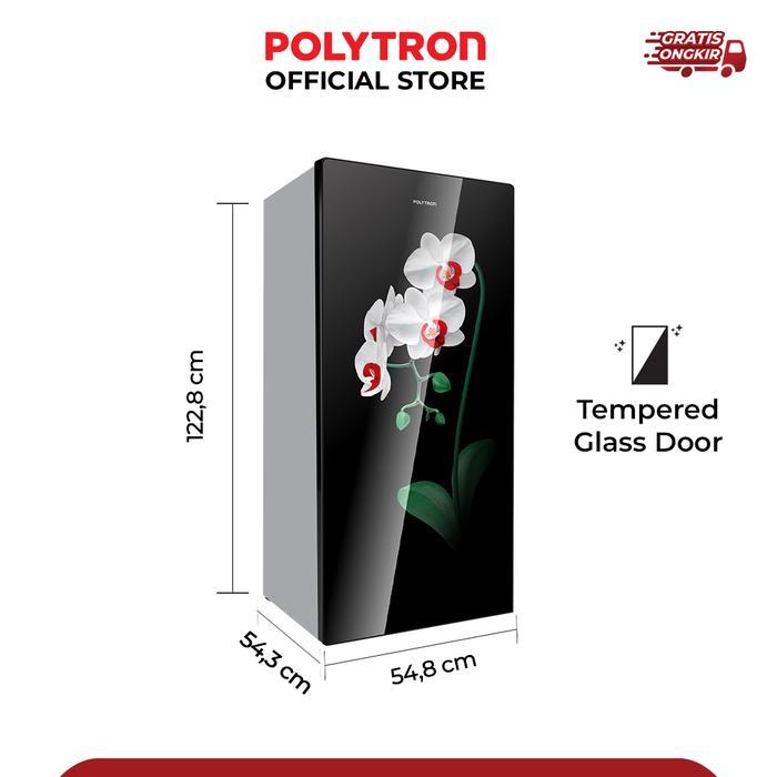 Polytron Kulkas 1 Pintu Belleza 180 Liter Pra 18