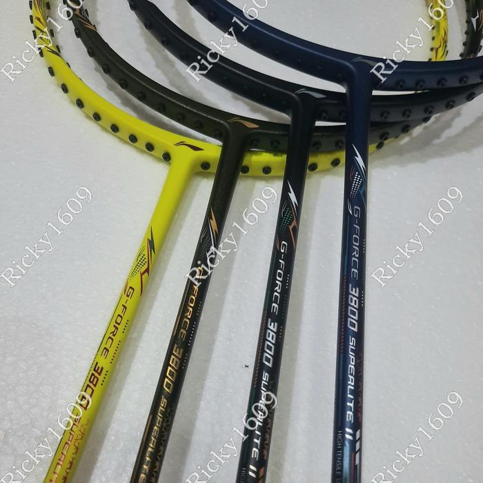 RAKET BADMINTON LINING G-FORCE 3500-3600-3700-3800-3900 SUPER LITE Best Quality
