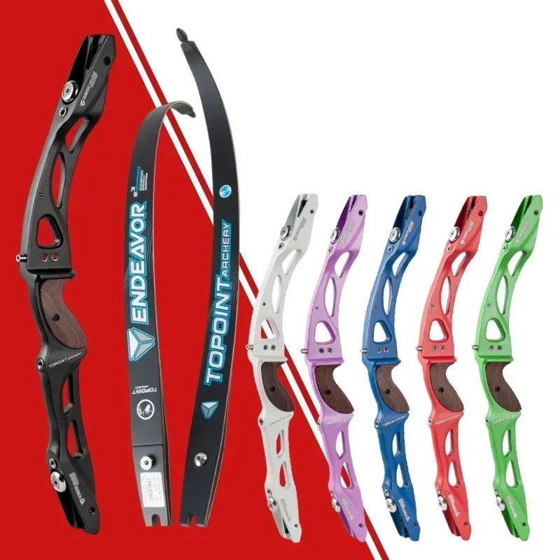 Archery Topoint 66/68/70inch ILF Recurve Bow 18-44lbs Right/Left Hand Magnesium-aluminum Alloy Bow