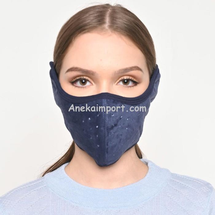 Earmuff Masker Wajah Musim dingin Penutup Telinga Musim Dingin Thermal