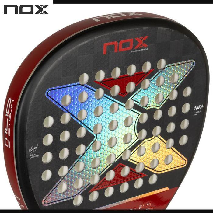 Raket Padel NOX ML10 Luxury Shotgun 18K by guel Lamperti 2024NOX Shotgun 18K
