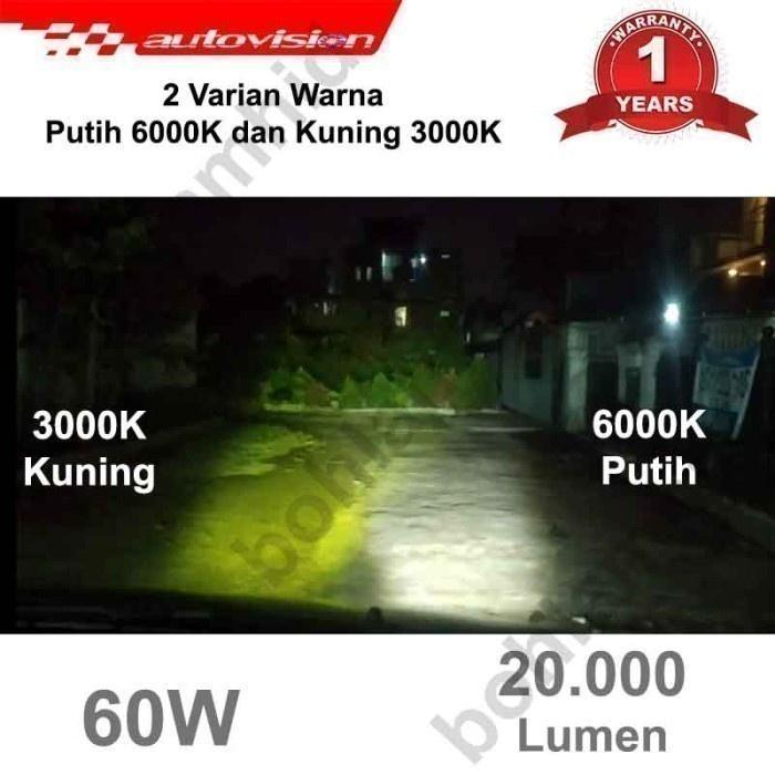 Lampu Laser Led Foglamp H11 H16 Autovision Laser Fog Light Lampu Kabut