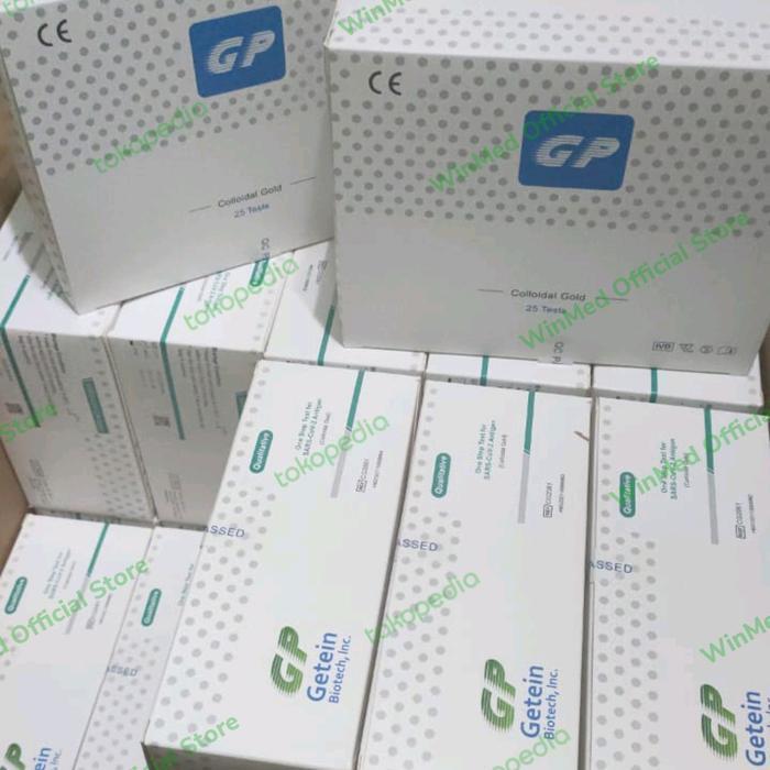 Antigen Swab GP Getein Biotech isi 25 Berkualitas