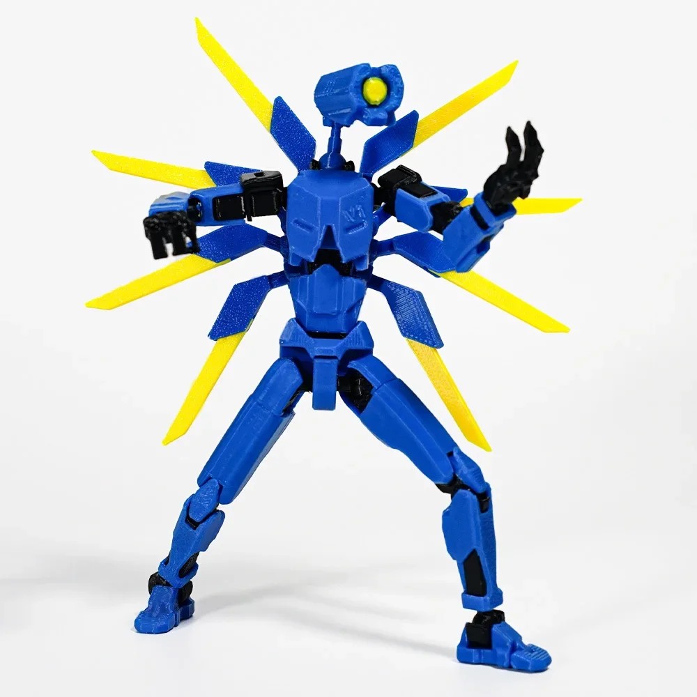 New 3D Printed Mannequin Dummy 13 Ultrakill V1 Toys S Multi-Jointed Movable Shapeshift Robot