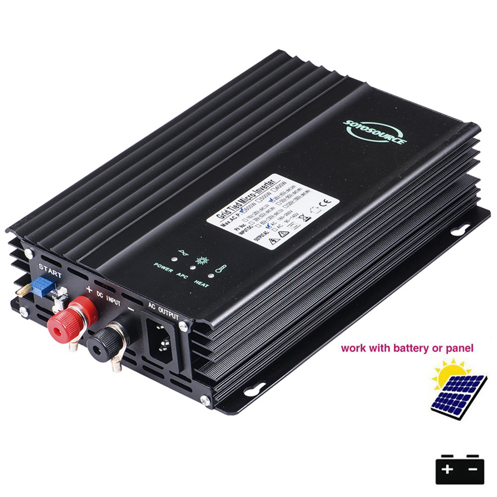 Updated 500W 600W Micro Grid Tie Inverter MPPT Pure Sine Wave for