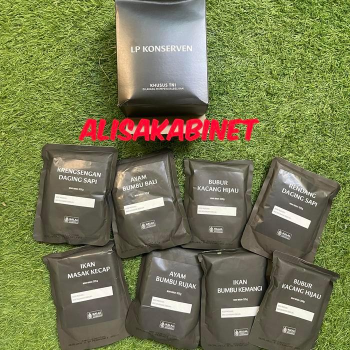 Ransum Lauk Pauk Konserven Jatah TNI