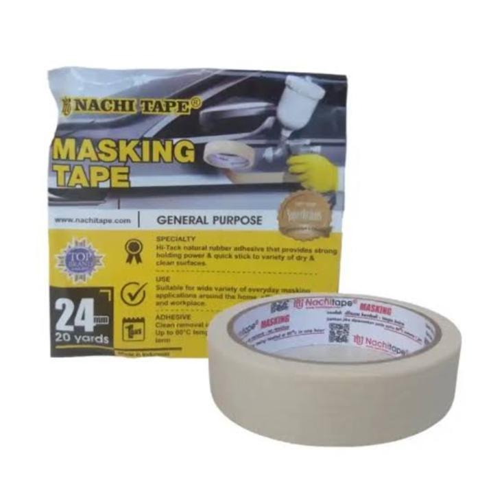 Masking Tape Nachi 24 Mm Gratisongkir
