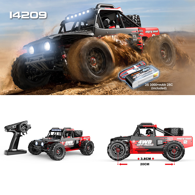 MJX Hypergo 14210 14209 RC Car 3S Professional Brushless Remote Contro Racing Off-Road Drifting High