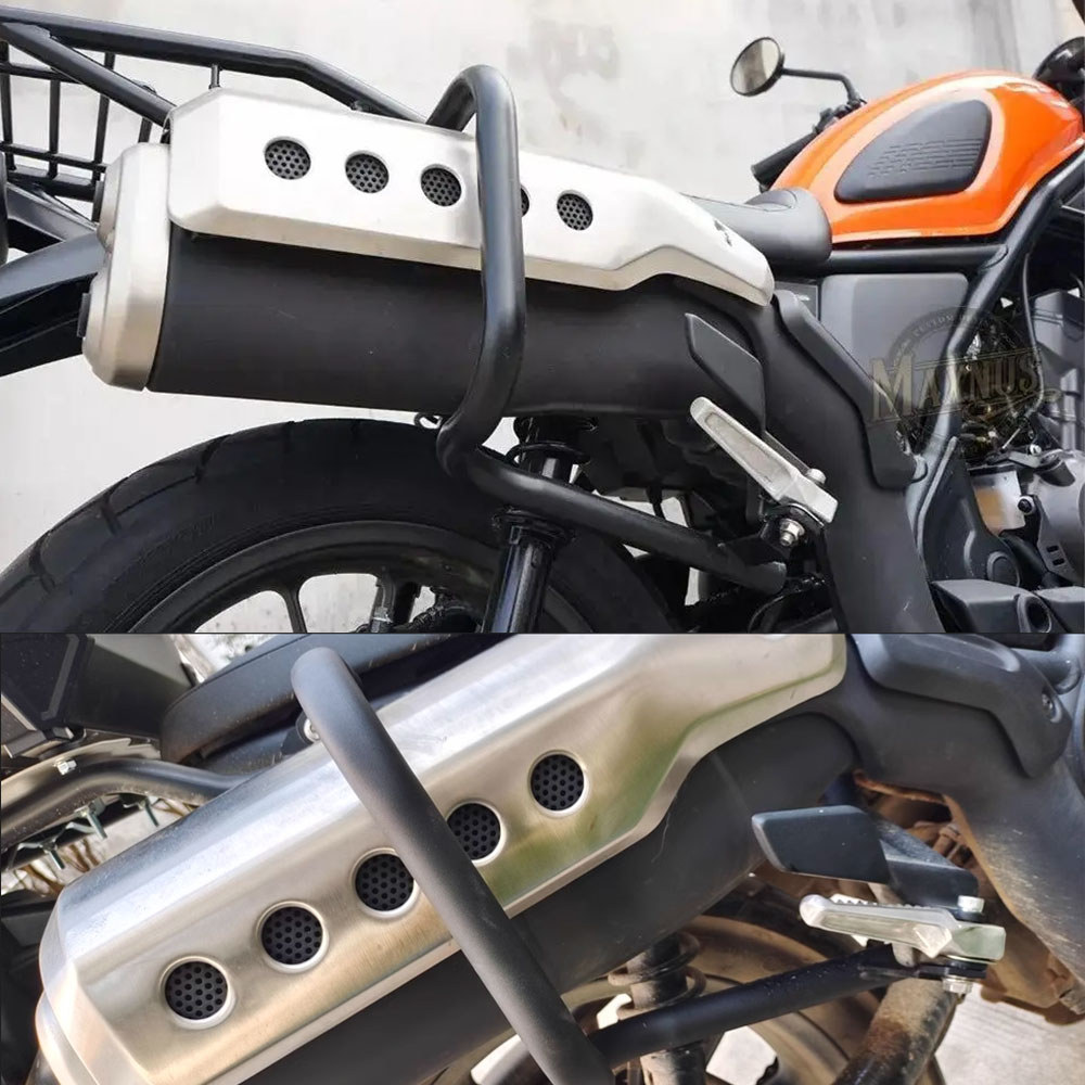 For Honda Cl 500 Cl 300 Cl300 Cl500 2023 2024- Motorcycle Exhaust Pipe Guard Bumper Protection