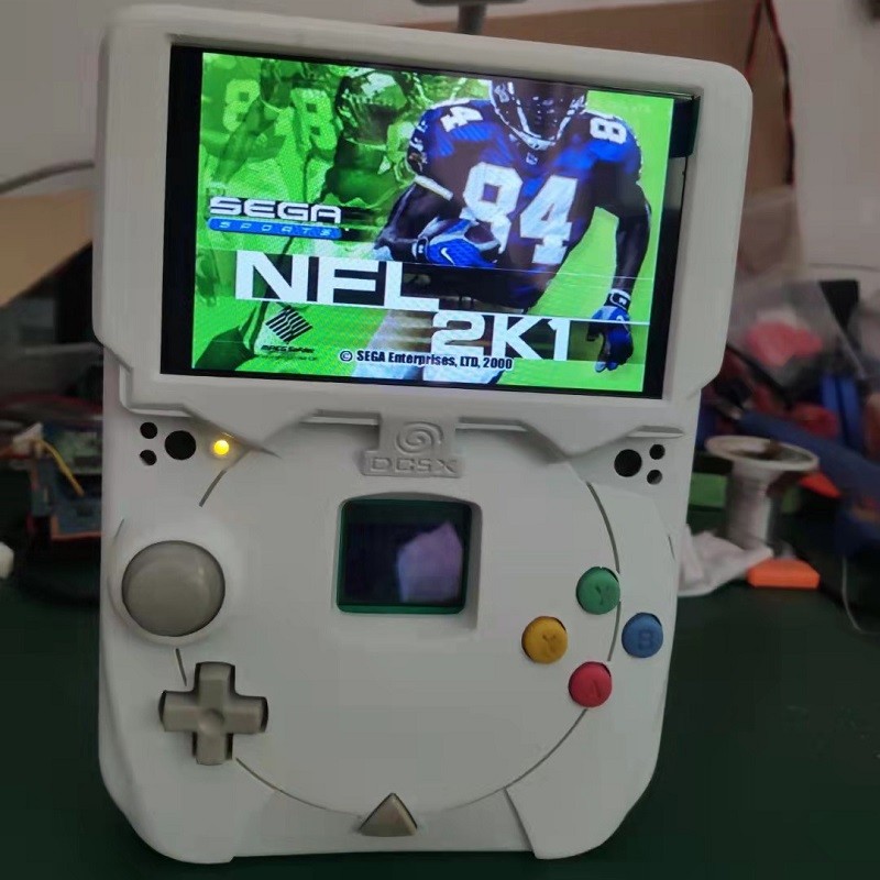 New Arcade Game DC Handheld Console Modified DC motherboard DREAMCAST Pocket Game DREAMSHELL or GDEM