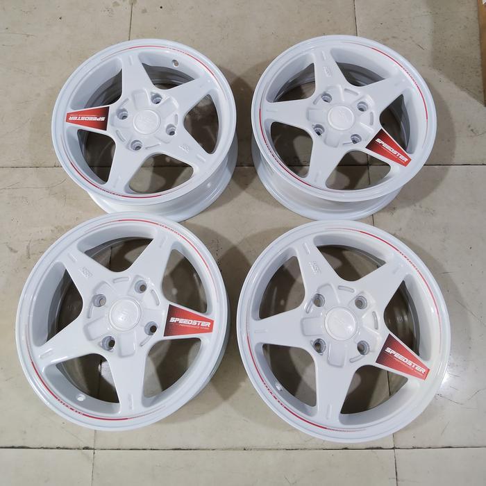 velg speedster hsr original ring 14 putih buat avanza xenia kijang