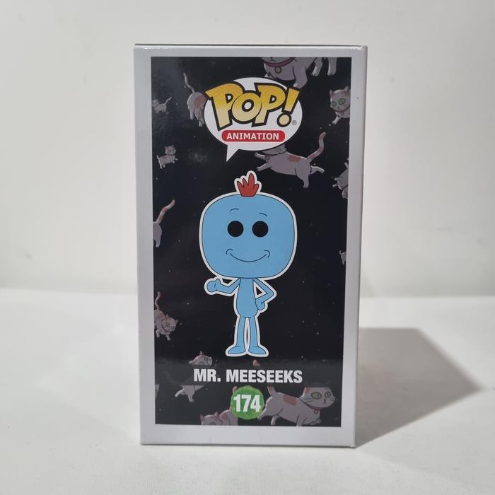 HOT SALE FUNKO POP ANIMATION - RICK AND MORTY - MR. MEESEEKS ( GUN ) #174 TERMURAH