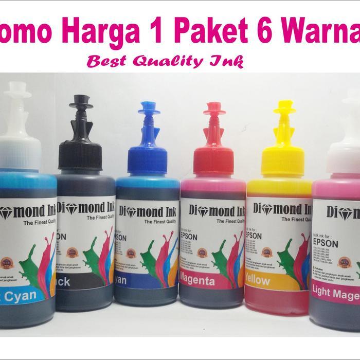 (PROMO) PROMO PAKET TINTA EPSON DIAMOND INK 100ML (REFILL)