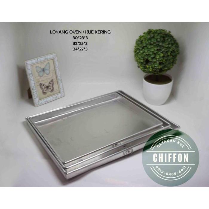 loyang oven kue kering / loyang oven tinggi 3 cm