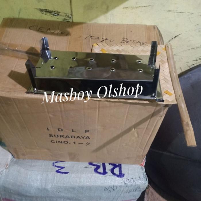 Ready Stock Bakaran Sate Stainless / Panggangan Arang Stainless /