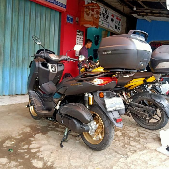 BERKUALITAS Paketan Promo Box Motor Yamaha Nmax New Bracket SHAD + SH40 Cargo
