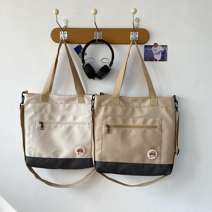 TERJAMIN Hayden Micha Bag Tote Bag Wanita Kualitas Premium Import Model Korea Terbaru Tas Nilon -