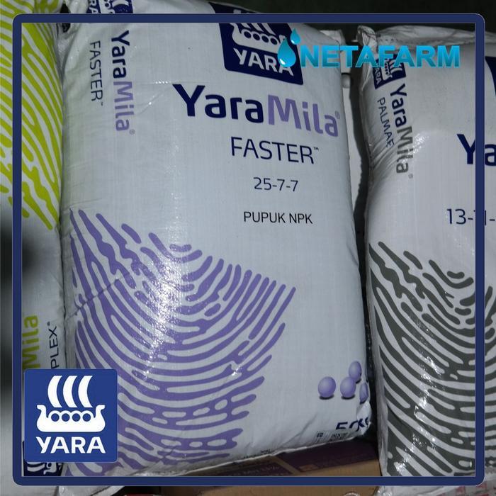 Pupuk NPK 25-07-07 YARAMILA FASTER Zak 50kg